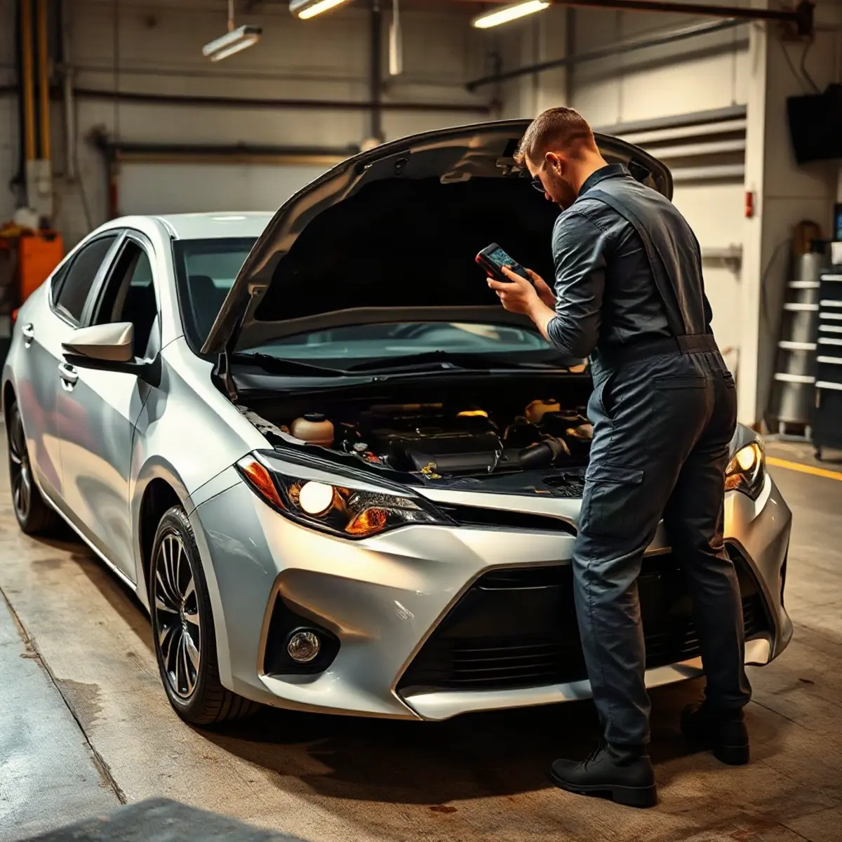 Toyota Corolla: горит «Проверь двигатель» — причины и что делать