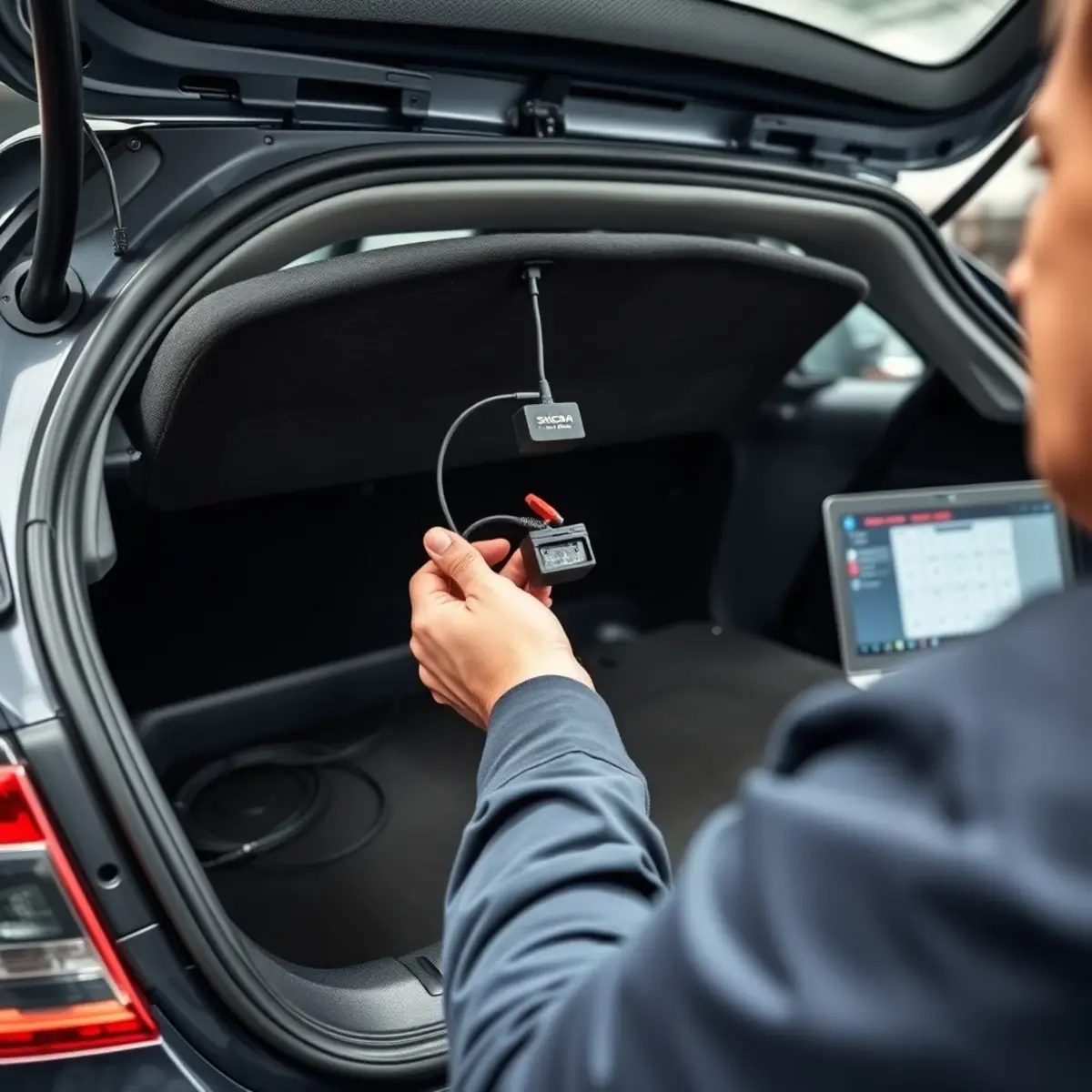 Установка штатной камеры заднего вида Skoda Rapid: пошаговое руководство от выбора комплектующих до кодирования