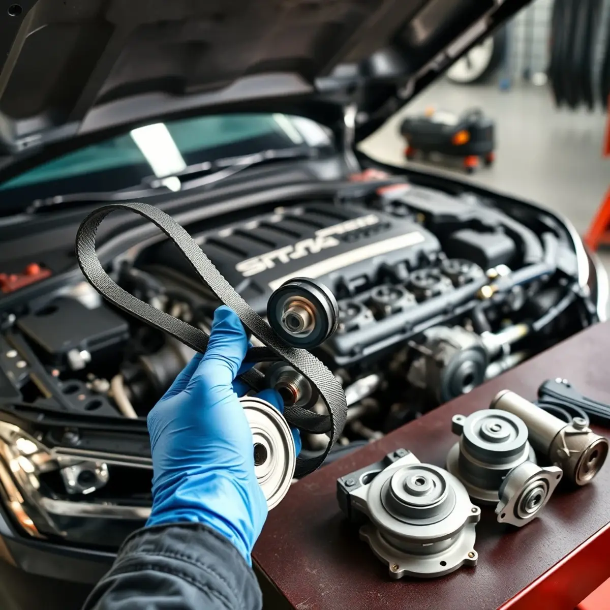 Замена ГРМ Шкода Октавия А7 1.4 TSI: пошаговая инструкция и советы