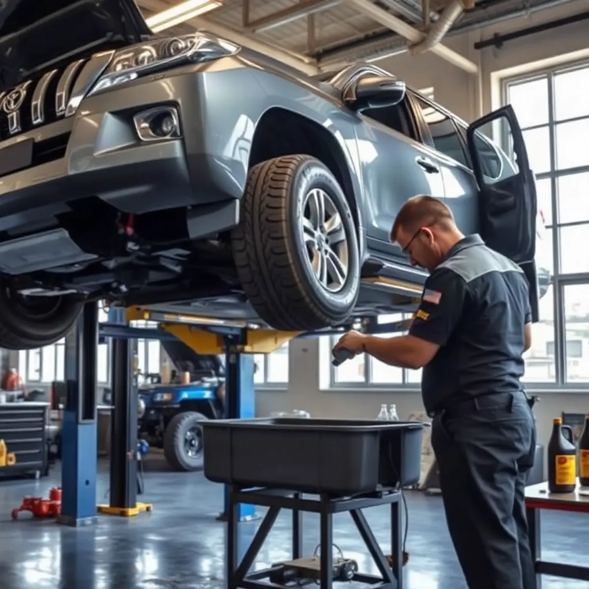 Замена масла в Toyota Prado: интервалы, допуски, объёмы